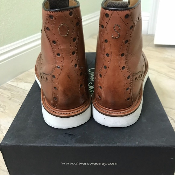 Oliver Sweeney Walberswick Wingtip boots - Picture 4 of 5